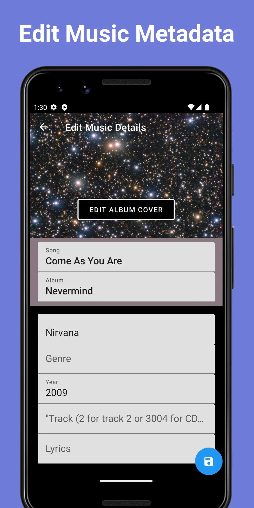 MyMusic Audio Playlist Player screenshot