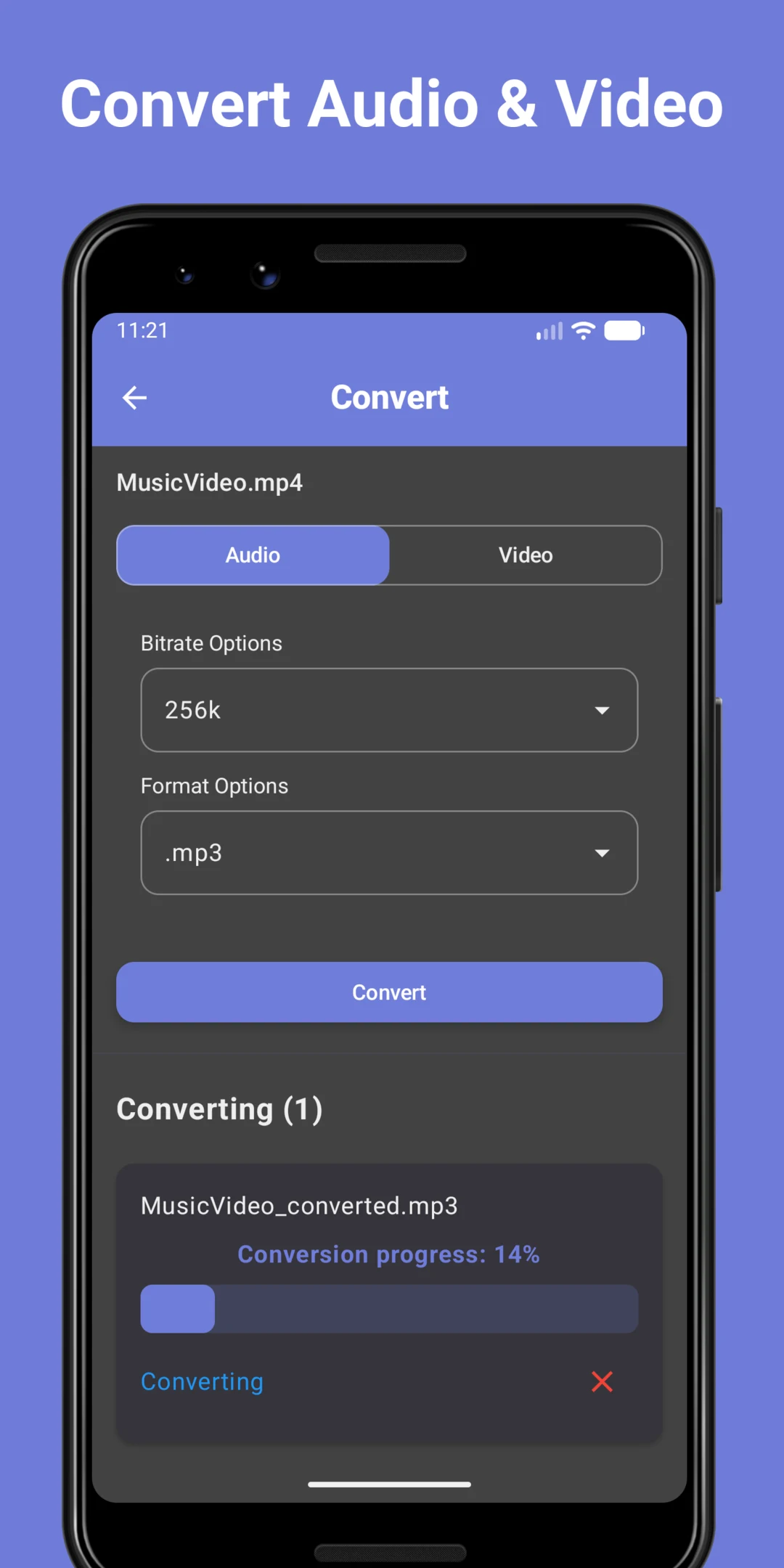 MyMusic Audio Playlist Player screenshot