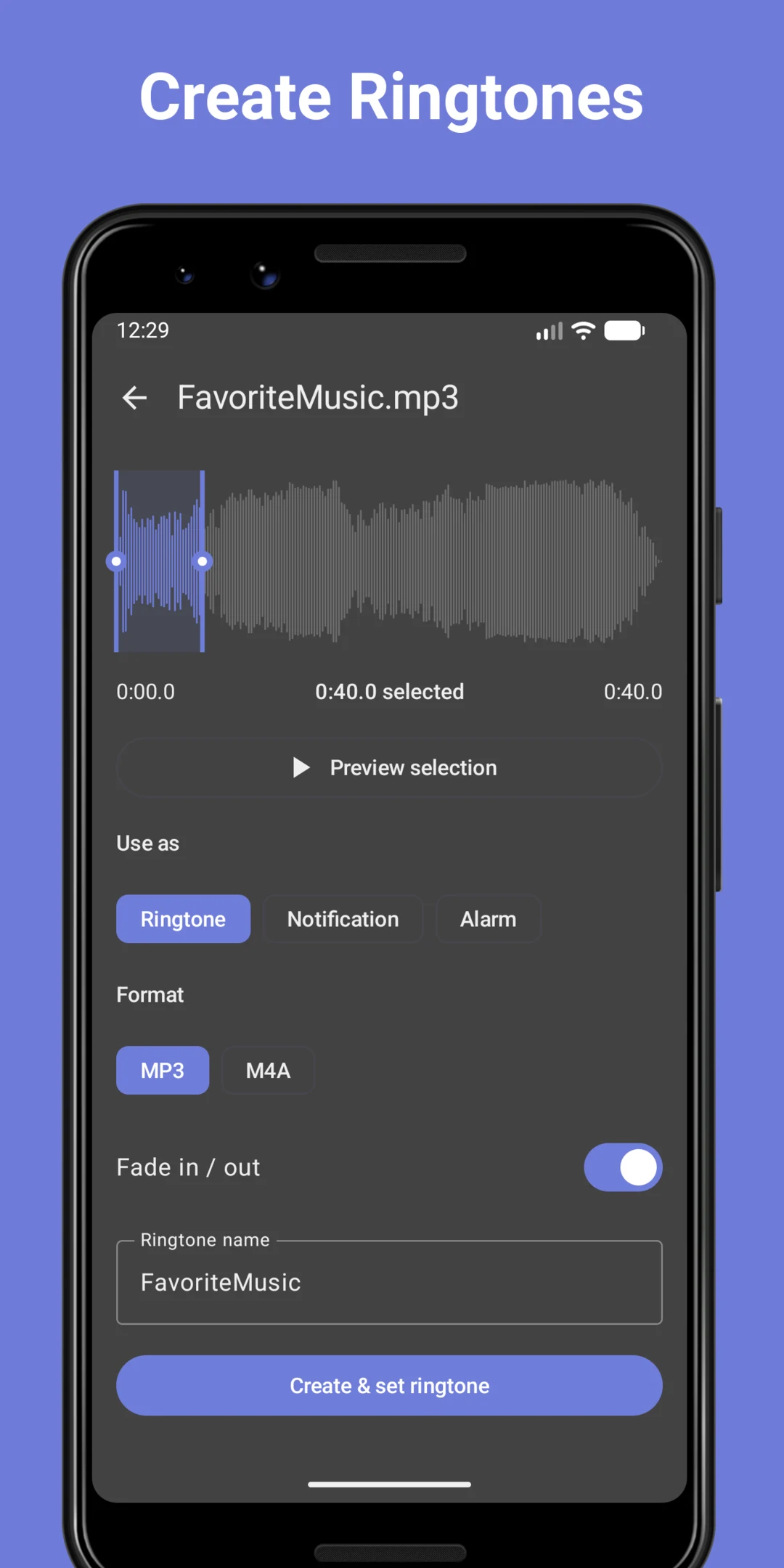 MyMusic Audio Playlist Player screenshot